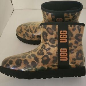 Leopard Ugg Boots Sz 10